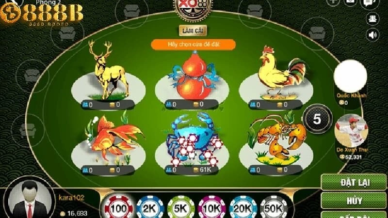 Những chiến thuật chơi game Bầu Cua Những chiến thuật chơi game Bầu Cua